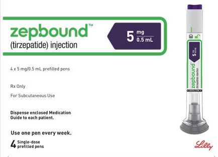 starting tirzepatide at 5mg Zepbound (Tirzepatide) 5mg/0.5mL Pre-Filled Pens Injection – Apothera